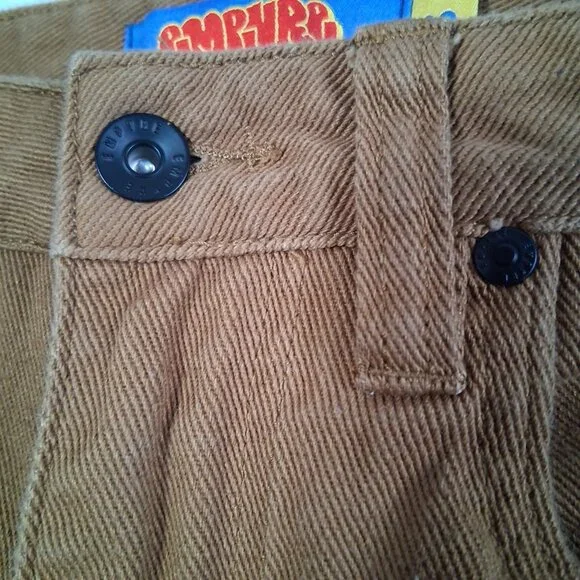 Empyre Double Knee Pants Size 30x27 Brown Canvas Work Streetwear READ - Picture 9 of 16